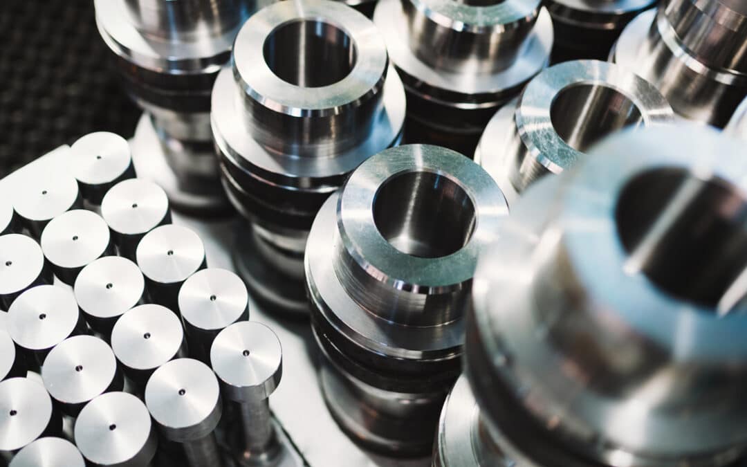 Metal Parts Stacked